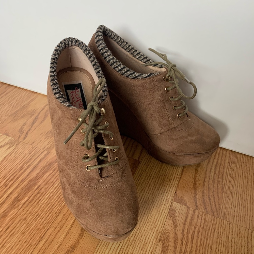 Lace Up Ankle Booties